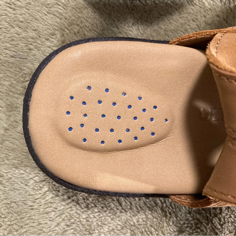 NIB Vintage Ultrasoft by Red Cross Leather Sandals Size 8W - Picture 7 of 12